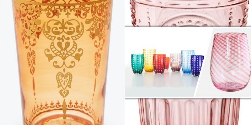 Captivating colored glassware to make you day smiling 2