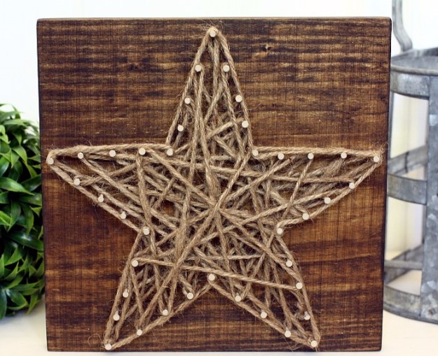 Diy-string-art-star