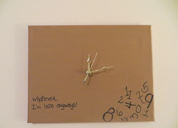 Diy-whatever-im-late-anyways-clock