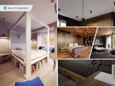 Earthy interior decor of wooden bedroom to envy in every angel 2