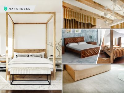Extravagant yet elegant modern wooden bed design to make you feel back-to-nature 2