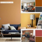 Selected easy breezy earth tone palettes for your apartment fi