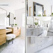 Simple satisfying bathroom vanity ideas for minimalist style.2