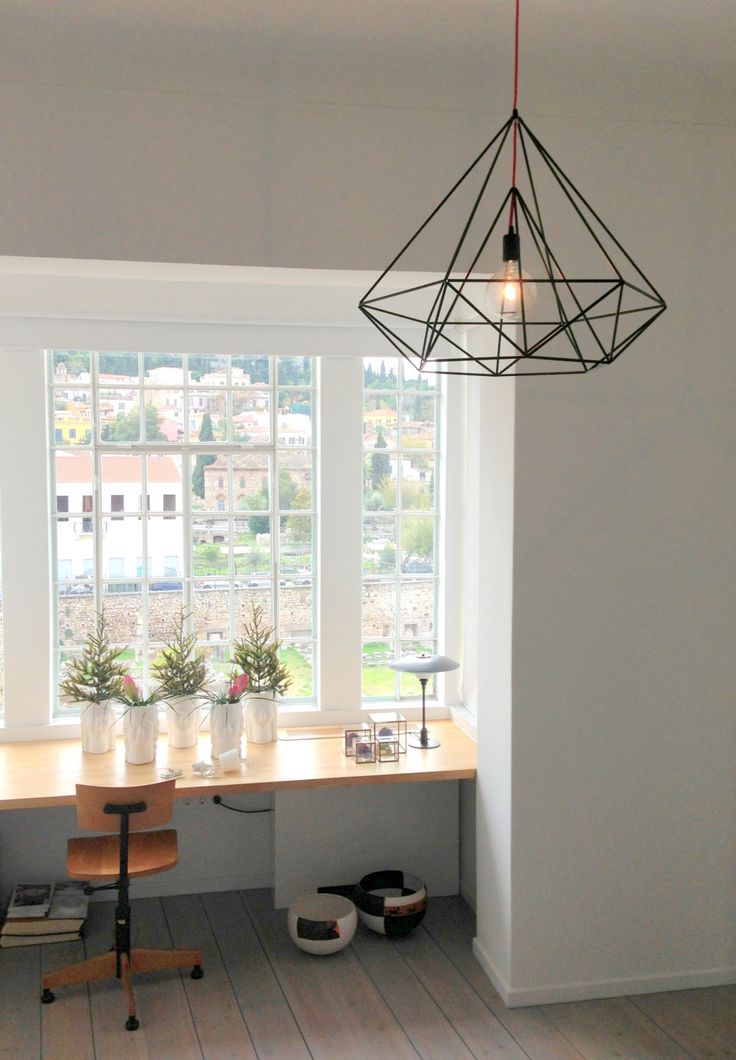 Diamond-geo-pendant