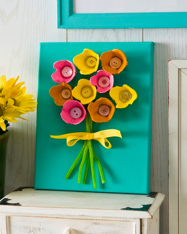 Egg-carton-flower-bouquet