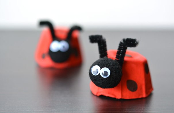 Egg-carton-ladybugs