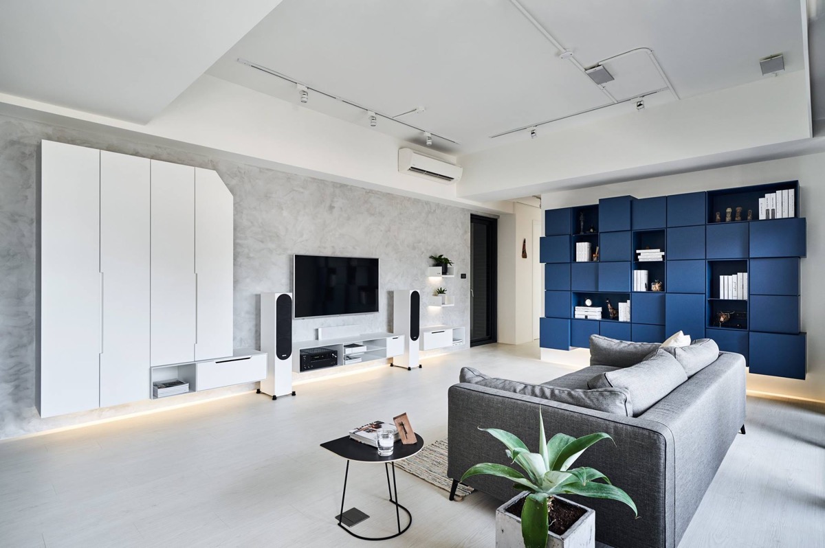 Grey-and-white-living-room