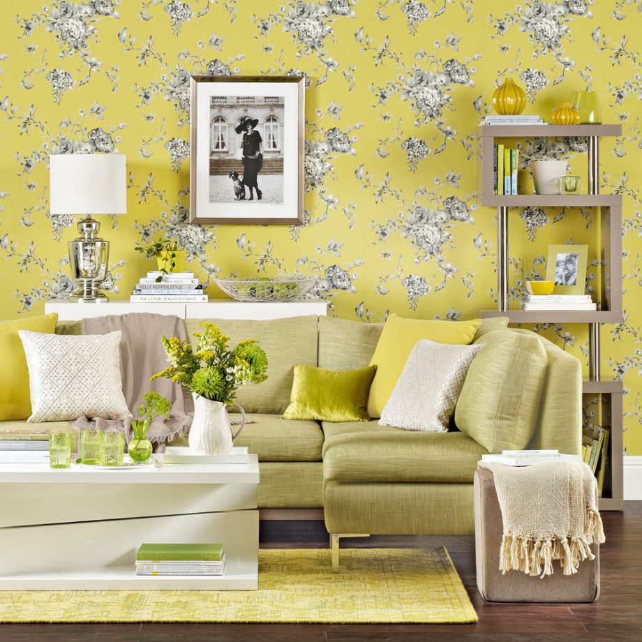 Living-room-wallpaper-ideas-yellow-floral-920x920-1