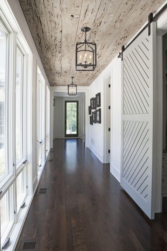 Rustic-hallway