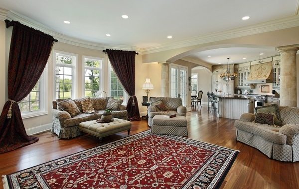 Turkish-carpet-open-plan-living-room-design-ideas