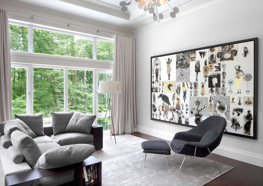1-cool-interior-decoration-ideas-glamorous-gray-chair-lounge-and-black-modern-sofa-design-with-wooden-book-rack-in-remarkable-white-and-black-interior-design-900x638-1