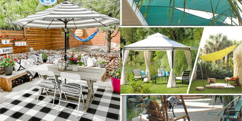 15 best backyard shades to avoid too strong sun exposure during summer2