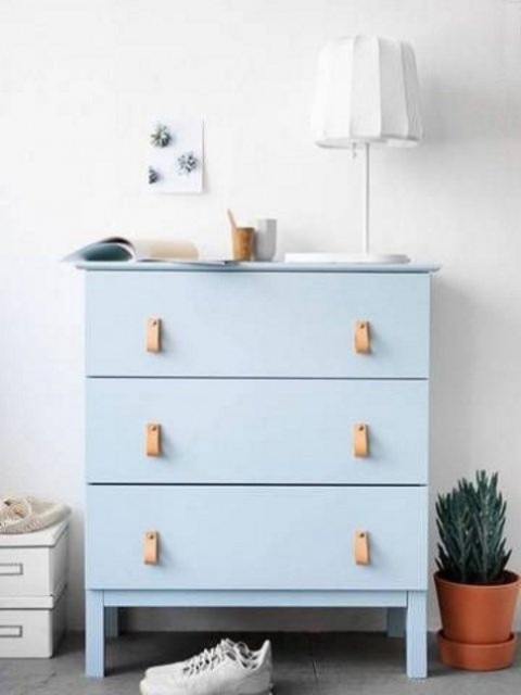 17-a-trendy-powder-blue-tarva-dresser-with-leather-handles-is-a-chic-idea-for-a-boho-or-contemporary-space