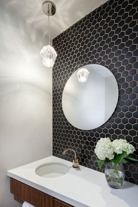2-04-small-black-hex-tiles-with-brass-grout-and-a-matching-faucet-to-create-an-elegant-and-refined-look-in-the-sink-zone