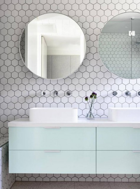 2-05-white-hex-tiles-with-black-grout-contrast-are-done-fresh-and-bold-with-pastel-mint-cabinets