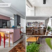Apartment design with unusual colors and materials for a bold personality 2