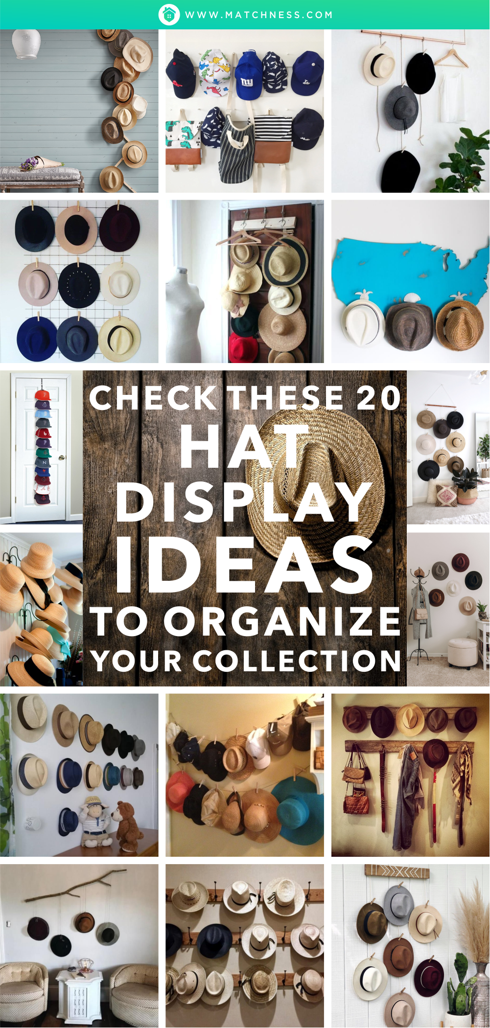 Check-these-20-hat-display-ideas-to-organize-your-collection1