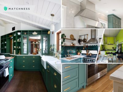 Green kitchen design ideas to enliven your cooking space2
