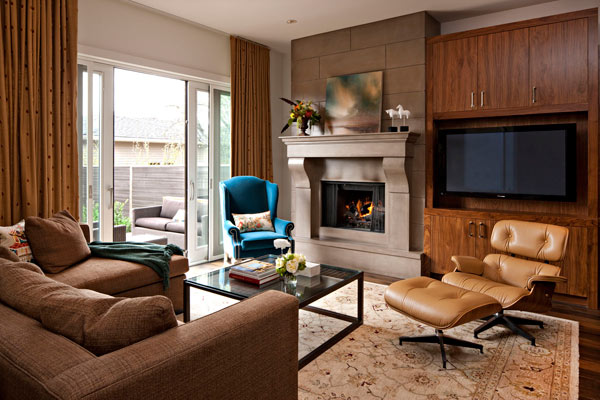 Iconic-eames-chair-set-in-a-stylish-living-space