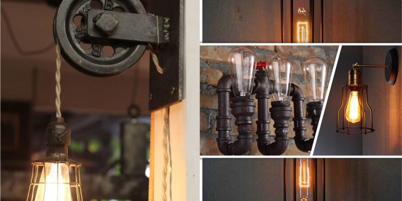 Industrial lighting fixture ideas that will add a timeless look to any room decoration2