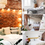 Marvelous bedroom with bricks ideas that show natural beauty and easy warmth fi