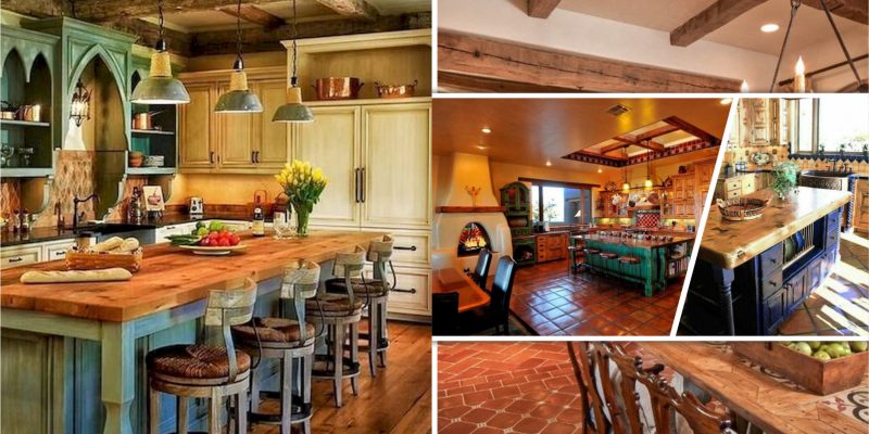 Marvelous spanish style kitchen to inspire you for the next remodel2