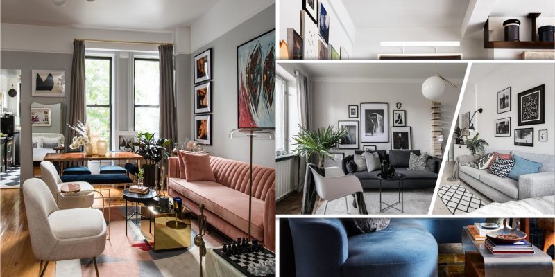 Sophisticated studio apartment with a large living room worthy of a binge-watching party 2