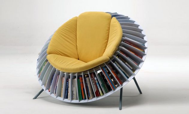 Sunflower-bookshelf-chair
