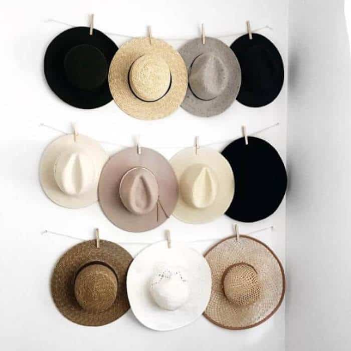 Diy-clothing-line-hat-rack