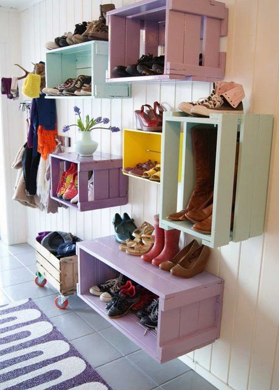 02-wooden-cabinet-storage-solution-shoe-shelves-homebnc