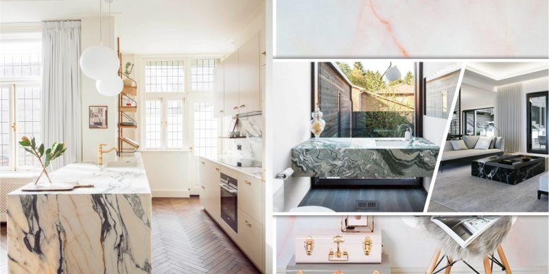 25 best use of marble for your home decoration2
