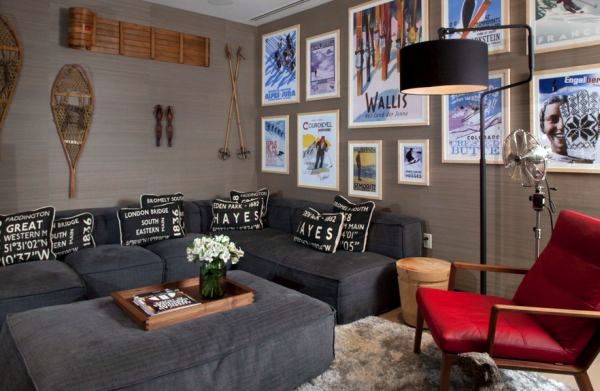 30-ideas-for-decorating-wall-with-posters-a-vintage-atmosphere-in-modern-interior-design-21-434