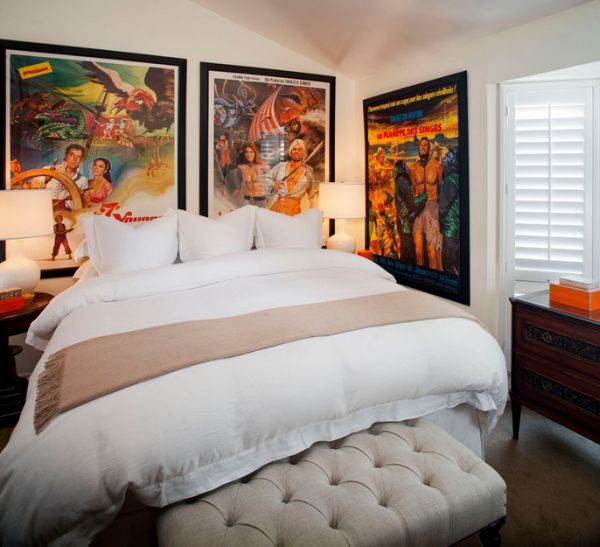 30-ideas-for-decorating-wall-with-posters-a-vintage-atmosphere-in-modern-interior-design-27-434