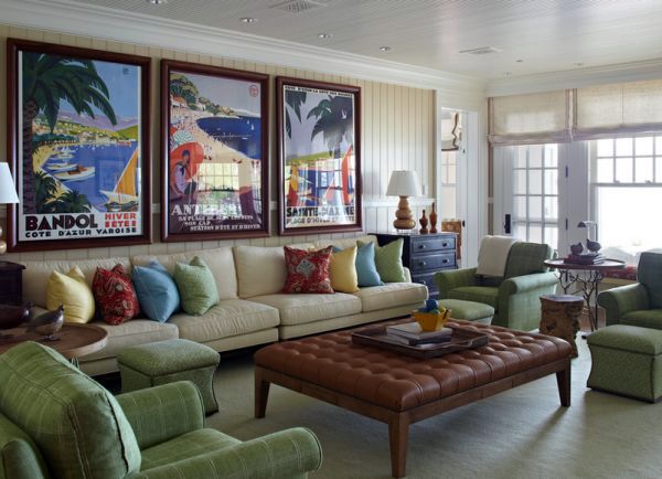 30-ideas-for-decorating-wall-with-posters-a-vintage-atmosphere-in-modern-interior-design-30-434