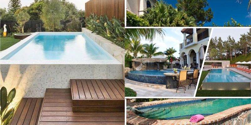 40 perfect summer above ground pool landscaping designs2