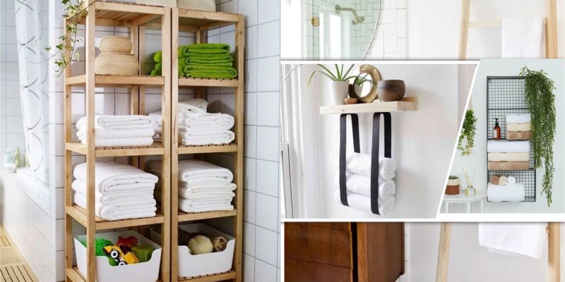 45 kinds of towel rack you can install to your bathroom2