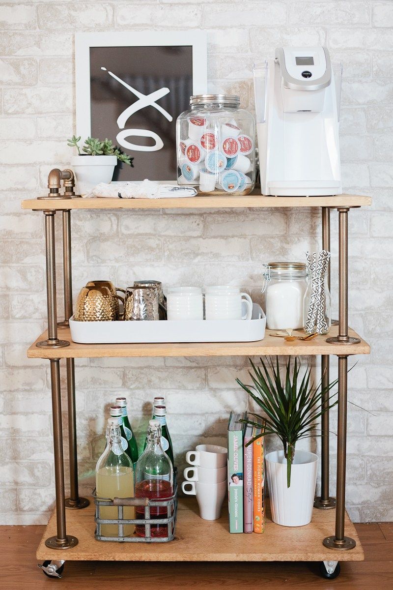 Diy-coffee-bar-cart