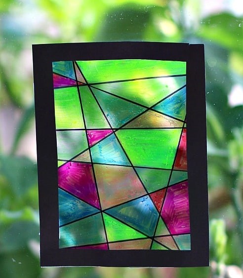 Faux-stained-glass-suncatcher-