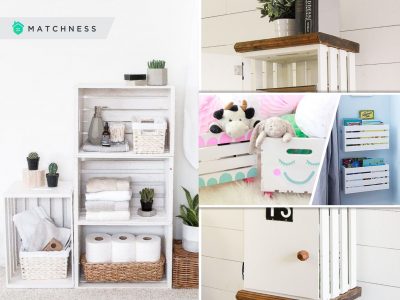 How to use crate to be part of your home decoration2