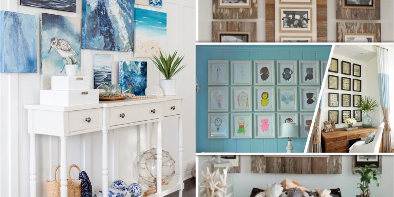 Make your own wall gallery with diy projects2