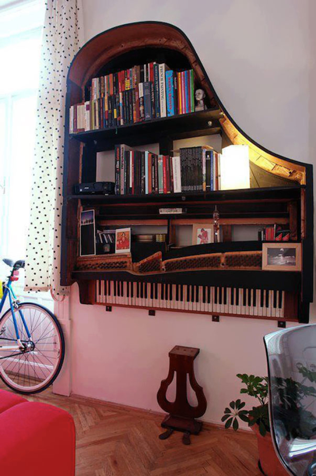 Piano-bookcase-diy