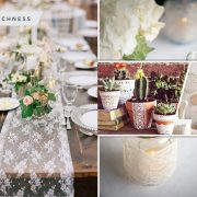 Presenting lace to give a pretty touch to your home2