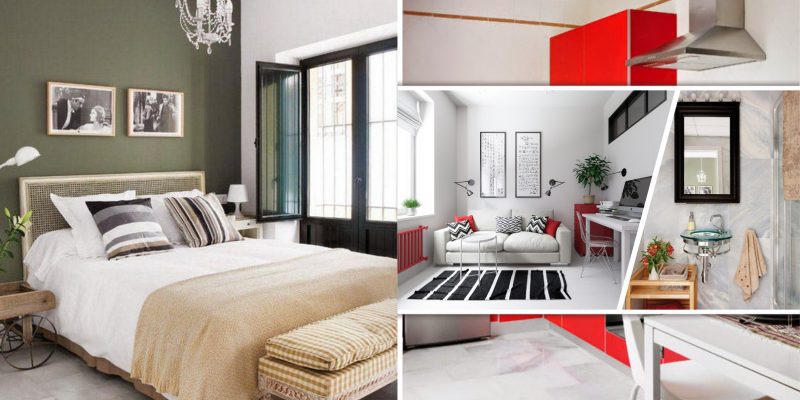 Small apartment interior design with interesting game of colors2