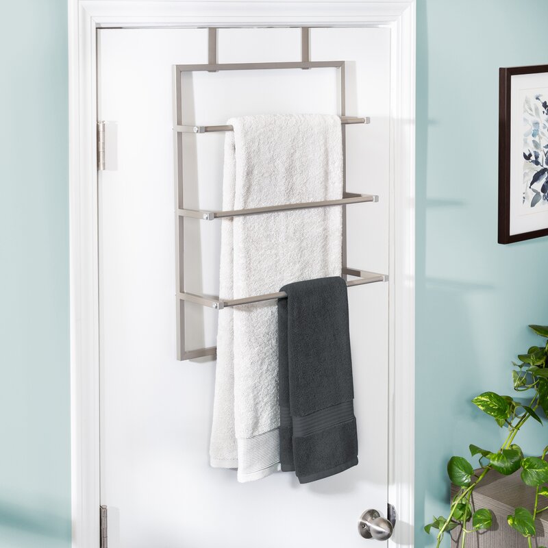 Steel-bath-over-the-door-towel-rack