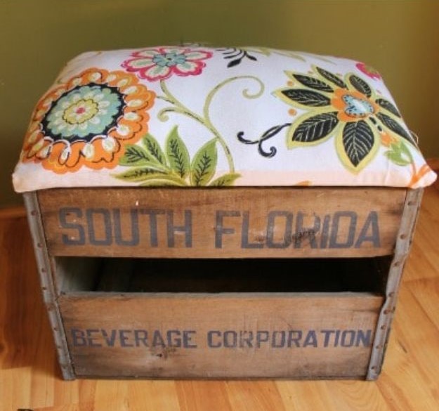 Upcycled-crate-ottoman-with-storage