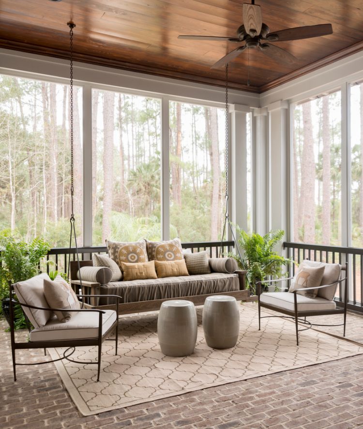 A-handing-daybed-is-a-perfect-furniture-choice-for-a-sunroom-750x886-1