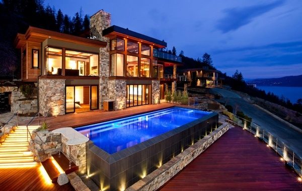 Above-ground-pools-with-decks-modern-pool-design-ideas-wooden-deck-pool-lighting-ideas