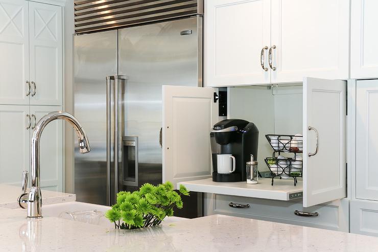 Benjamin-moore-simply-white-kitchen-cabinets-hidden-pull-out-coffee-station