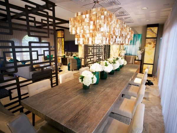 Capiz-shell-chandelier-ideas-dining-room-decorating-ideas-open-plan-living-room