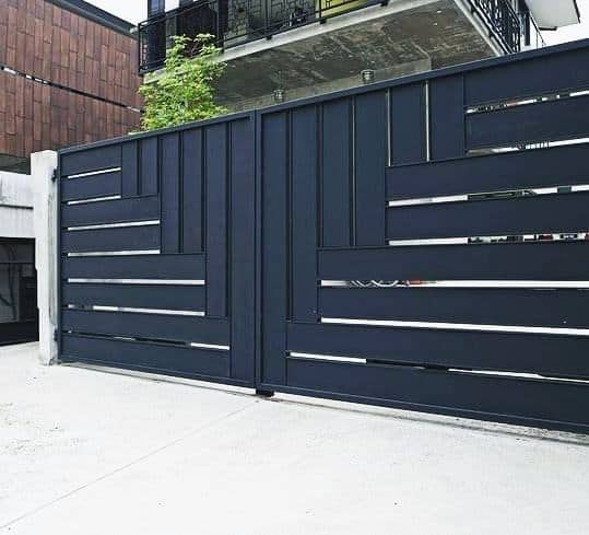 Contemporary-driveway-entry-gates-ideas